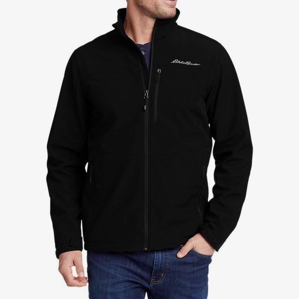 Eddie Bauer Jacket Windfoil Thermal Performance Sz Xl Dark Academia Cabin Core